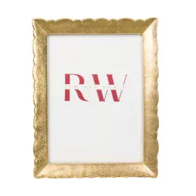 Photo frame Romimex Golden Resin 20 x 25 x 2 cm by Romimex, Table and wall frames - Ref: D1628990, Price: 21,04 €, Discount: %