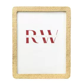 Photo frame Romimex Golden Resin 20 x 25 x 2 cm by Romimex, Table and wall frames - Ref: D1628994, Price: 18,79 €, Discount: %