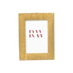 Photo frame Romimex Golden Resin 10 x 15 x 2 cm by Romimex, Table and wall frames - Ref: D1628999, Price: 16,12 €, Discount: %