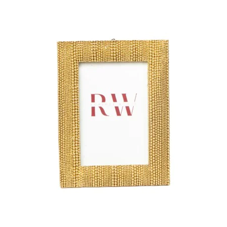 Photo frame Romimex Golden Resin 10 x 15 x 2 cm by Romimex, Table and wall frames - Ref: D1628999, Price: 16,07 €, Discount: %