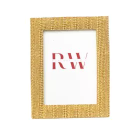 Photo frame Romimex Golden Resin 13 x 18 x 2 cm by Romimex, Table and wall frames - Ref: D1629000, Price: 17,73 €, Discount: %