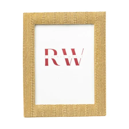 Moldura de Fotos Romimex Dourado Resina 15 x 20 x 2 cm de Romimex, Molduras de parede e mesa - Ref: D1629001, Preço: 18,71 €,...