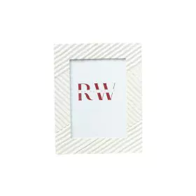 Cadre photo Romimex Blanc Résine 10 x 15 x 2 cm de Romimex, Cadres muraux et de table - Réf : D1629011, Prix : 17,80 €, Remis...