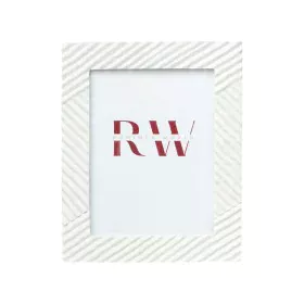 Photo frame Romimex White Resin 15 x 20 x 2 cm by Romimex, Table and wall frames - Ref: D1629013, Price: 22,13 €, Discount: %