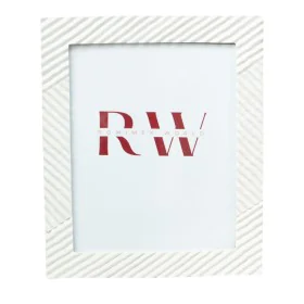 Photo frame Romimex White Resin 20 x 25 x 2 cm by Romimex, Table and wall frames - Ref: D1629014, Price: 26,05 €, Discount: %