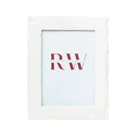 Photo frame Romimex White Resin 13 x 18 x 2 cm by Romimex, Table and wall frames - Ref: D1629020, Price: 18,10 €, Discount: %