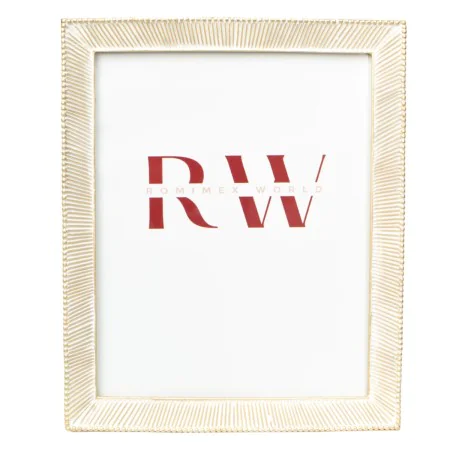 Photo frame Romimex Golden Resin 20 x 25 x 2 cm by Romimex, Table and wall frames - Ref: D1629026, Price: 21,04 €, Discount: %