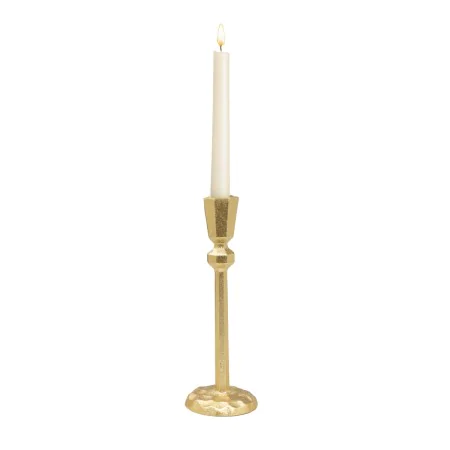 Castiçais Romimex Dourado Resina 8 x 23 x 8 cm de Romimex, Candelabros e suportes para velas - Ref: D1629027, Preço: 10,72 €,...