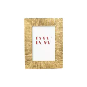 Photo frame Romimex Golden Resin 10 x 15 x 2 cm by Romimex, Table and wall frames - Ref: D1629029, Price: 16,50 €, Discount: %