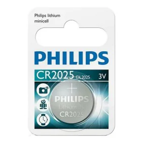 Batteria a Bottone a Litio Philips CR2025P4/01B di Philips, Cuffie e accessori - Rif: S5630293, Prezzo: 6,09 €, Sconto: %