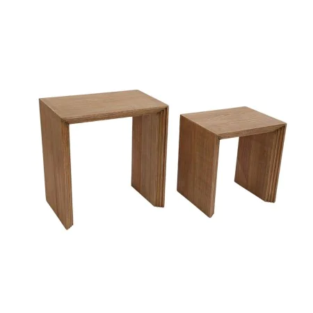 Ensemble de tables Romimex Naturel Bois de pin 2 Pièces de Romimex, Tables - Réf : D1629094, Prix : 282,80 €, Remise : %