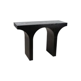 Consola Romimex Negro Madera de abeto Madera MDF 115 x 80 x 38 cm de Romimex, Mesas - Ref: D1629095, Precio: 329,59 €, Descue...