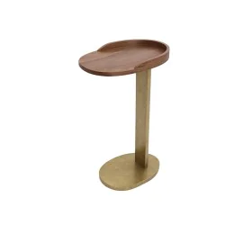 Side table Romimex Natural Metal MDF Wood 38 x 41 x 27 cm by Romimex, Tables - Ref: D1629100, Price: 80,71 €, Discount: %