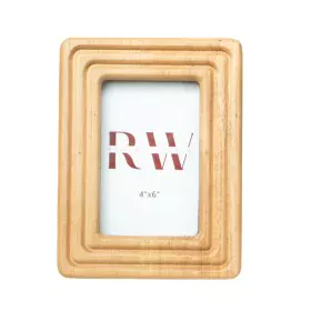 Marco de Fotos Romimex Natural Madera MDF 10 x 15 x 3 cm de Romimex, Marcos de pared y mesa - Ref: D1629101, Precio: 22,65 €,...