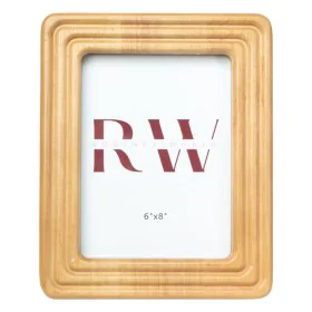 Photo frame Romimex Natural MDF Wood 15 x 20 x 3 cm by Romimex, Table and wall frames - Ref: D1629102, Price: 25,12 €, Discou...