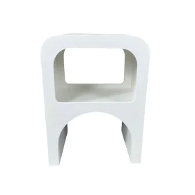 Mesa de apoio Romimex Branco Madeira MDF 41 x 56 x 30 cm de Romimex, Jogos de móveis - Ref: D1629110, Preço: 120,71 €, Descon...