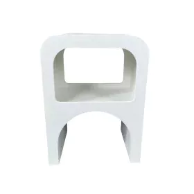 Table d'appoint Romimex Blanc Bois MDF 41 x 56 x 30 cm de Romimex, Tables - Réf : D1629110, Prix : 133,27 €, Remise : %