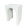 Side table Romimex White MDF Wood 40 x 55 x 30 cm by Romimex, Tables - Ref: D1629113, Price: 83,55 €, Discount: %