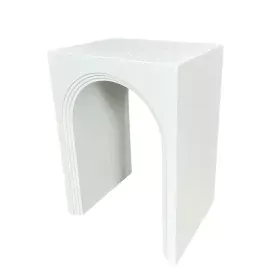 Mesa de apoio Romimex Branco Madeira MDF 40 x 55 x 30 cm de Romimex, Jogos de móveis - Ref: D1629113, Preço: 83,55 €, Descont...