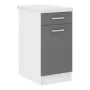 Mueble de cocina 40 x 47 x 82 cm Gris Melamina PVC de BigBuy Home, Módulos - Ref: S7146629, Precio: 126,25 €, Descuento: %