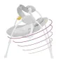 Mecedora Badabulle Candy Comfort Swing Gris Blanco de Badabulle, Sillas mecedoras - Ref: S7148475, Precio: 97,99 €, Descuento: %