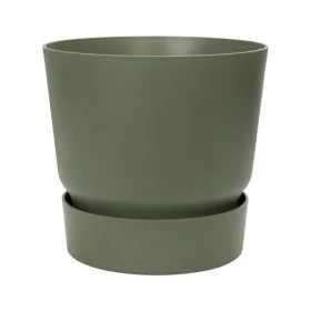 Vaso Elho Greenville Redondo Verde Plástico (Ø 29,5 x 27,8 cm) de Elho, Vasos para flores - Ref: S7148990, Preço: 37,27 €, De...