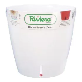 Maceta Autorriego Riviera Eva New Blanco Plástico Redonda Ø 46 cm de Riviera, Macetas para flores - Ref: S7149251, Precio: 67...