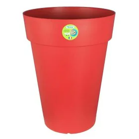 Vaso Riviera Rosso Plastica Rotondo Ø 50 cm Ø 50 x 66 cm di Riviera, Vasi tradizionali - Rif: S7152075, Prezzo: 50,19 €, Scon...