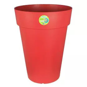 Vaso Riviera Rosso Plastica Rotondo Ø 50 cm Ø 50 x 66 cm di Riviera, Vasi tradizionali - Rif: S7152075, Prezzo: 58,29 €, Scon...