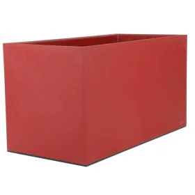 Plant pot Riviera 80 x 40 cm Red Plastic Squared by Riviera, Flower Pots - Ref: S7152110, Price: 80,27 €, Discount: %