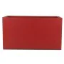 Pot Riviera 80 x 40 cm Rouge Plastique Carré de Riviera, Pots de fleurs - Réf : S7152110, Prix : 83,66 €, Remise : %