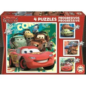 Puzzle Educa Cars (4 Stück) von Educa, Klassische Puzzles - Ref: S7157357, Preis: 26,17 €, Rabatt: %