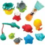 Set di Giocattoli per il Bagno Infantino Bath Set 17 Pezzi acquatico di Infantino, Accessori da bagno per bambini - Rif: S716...