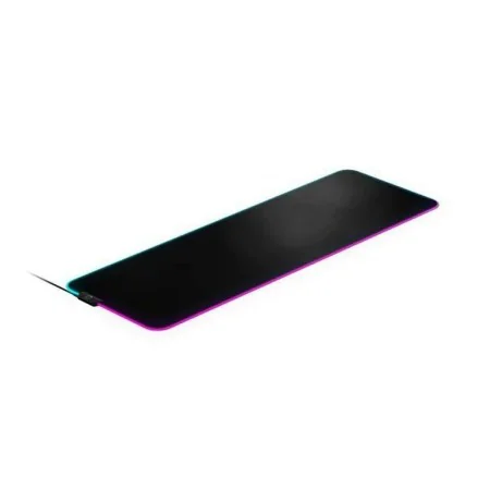 Tapis de Souris SteelSeries QcK Prism Cloth XL Jeux Noir 90 x 30 cm LED RGB Multicouleur de SteelSeries, Accessoires pour cla...