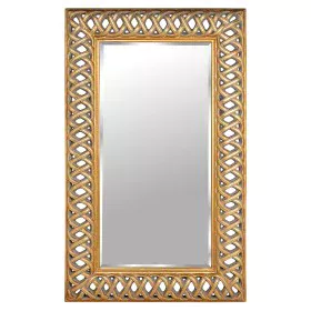 Wall mirror Alexandra House Living Golden 92 x 7 x 152 cm by Alexandra House Living, Wall-Mounted Mirrors - Ref: D1629186, Pr...