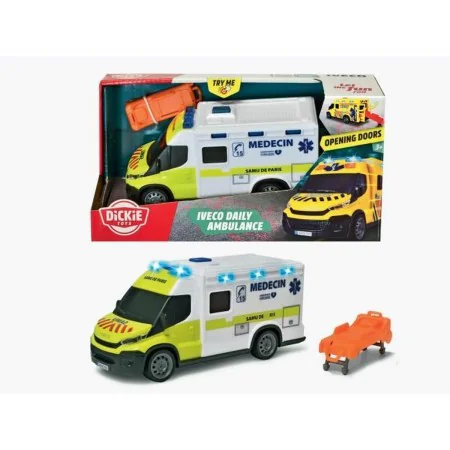 Ambulância Dickie Toys Branco de Dickie Toys, Camiões - Ref: S7195264, Preço: 34,19 €, Desconto: %