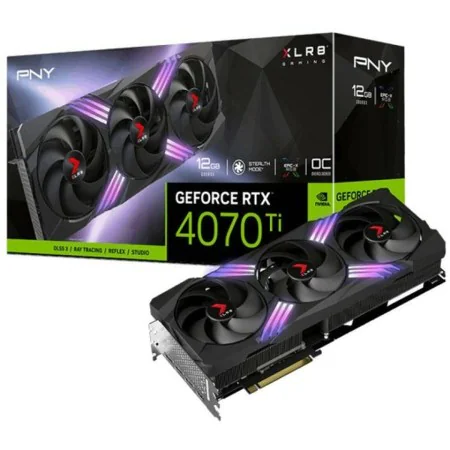 Graphics card PNY GeForce RTX 4070 Ti 16 GB GDDR6X by PNY, Graphics cards - Ref: S7197652, Price: 1,00 €, Discount: %