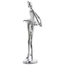 Decorative Figure Alexandra House Living Silver Acrylic Plastic Melamin Ballerina 8 x 7 x 26 cm by Alexandra House Living, Co...