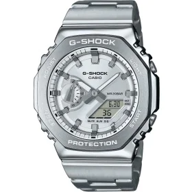 Relógio masculino Casio G-Shock OAK G-STEEL CLASSIC SILVER de Casio G-Shock, Relógios com braselete - Ref: S72108256, Preço: ...