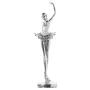 Decorative Figure Alexandra House Living Silver Acrylic Plastic Melamin Ballerina 8 x 7 x 30 cm by Alexandra House Living, Co...