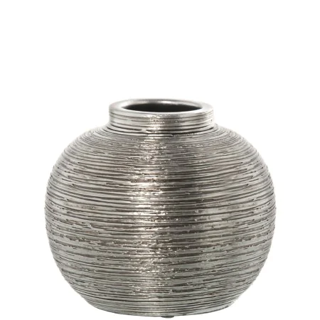 Vase Alexandra House Living Argenté Céramique 25 x 22 cm de Alexandra House Living, Vases - Réf : D1629418, Prix : 28,62 €, R...