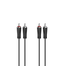 2 x RCA Cable Hama 00205258 3 m Black by Hama, Cables - Ref: S7603081, Price: 10,26 €, Discount: %