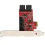 Placa PCI Startech 10P6G-PCIE-SATA-CARD de Startech, Adaptadores para cartões de memória - Ref: S7708916, Preço: 153,86 €, De...