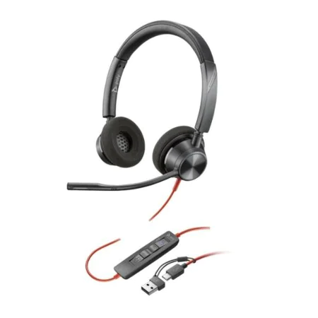 Kopfhörer mit Mikrofon HP Blackwire 3320 Schwarz von HP, Headsets mit Mikrofonen - Ref: S77184252, Preis: 37,93 €, Rabatt: %