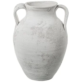 Vase Alexandra House Living Weiß Grau aus Keramik 25 x 26 x 36 cm von Alexandra House Living, Vasen - Ref: D1629466, Preis: 4...