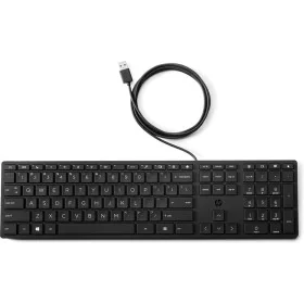 Clavier HP 9SR37AA ABE Noir Espagnol Qwerty QWERTY de HP, Claviers - Réf : S7728691, Prix : 21,76 €, Remise : %