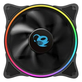 Ventilador CoolBox COO-DGVA-12AR01 Ø 12 cm 1100 rpm RGB de CoolBox, Bases de refrigeración y ventiladores para portátiles - R...