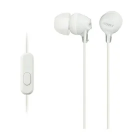 Headphones with Microphone Sony MDREX15APW.CE7 in-ear White by Sony, Headphones and accessories - Ref: S7749926, Price: 9,55 ...