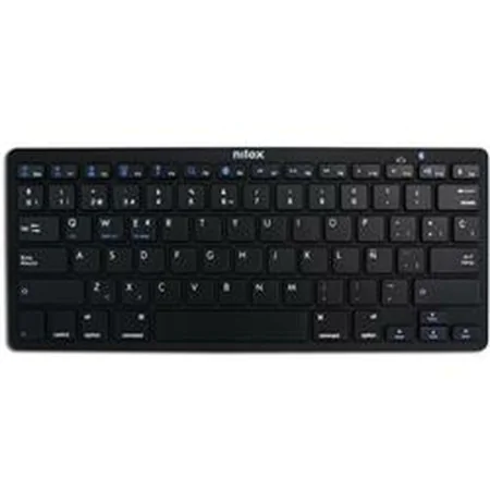 Drahtlose Tastatur Nilox NXKB01B Qwerty Spanisch Schwarz von Nilox, Tastaturen - Ref: S7753179, Preis: 13,20 €, Rabatt: %