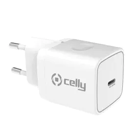 Chargeur de batterie Celly TC1USBC30WWH Blanc de Celly, Chargeurs - Réf : S7762245, Prix : 17,18 €, Remise : %